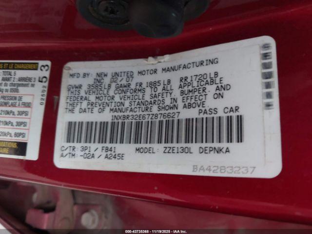 Toyota Corolla Le Image 8