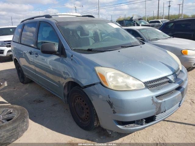  Salvage Toyota Sienna