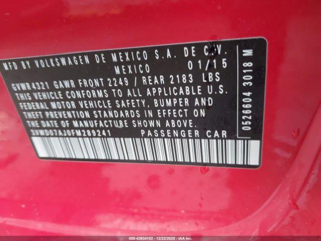 Volkswagen Jetta 1.8t Se Image 5