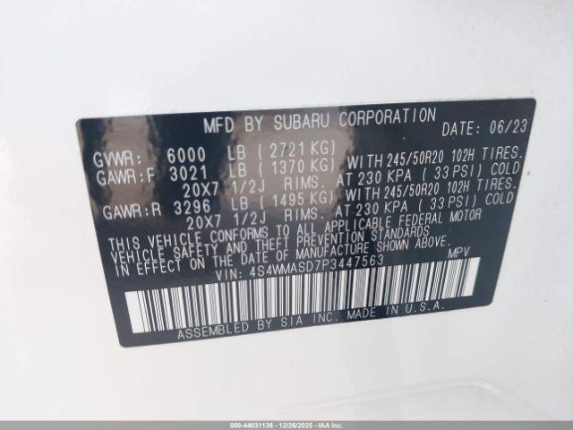 Subaru Ascent Limited 7-passenger Image 7