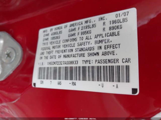 Honda Accord 2.4 Lx Image 15