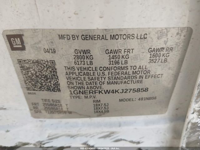 Chevrolet Traverse Ls Image 8