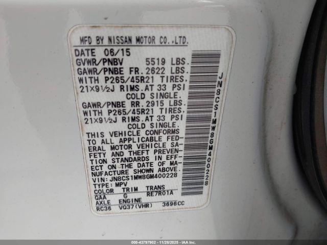 INFINITI Qx Image 13