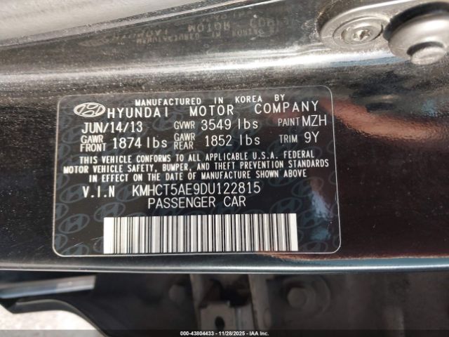 Hyundai ACCENT Gs Image 8