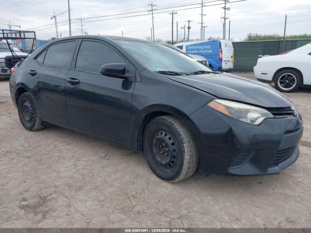  Salvage Toyota Corolla