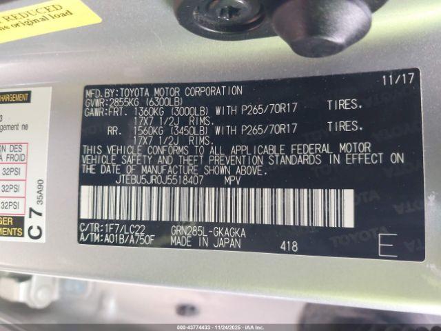 Toyota 4Runner Trd Off Road Premium Image 2