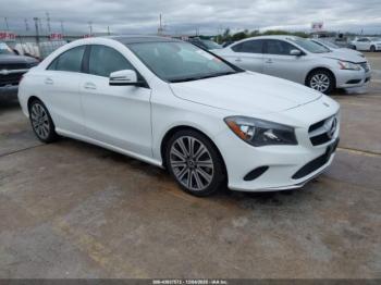  Salvage Mercedes-Benz Cla-class