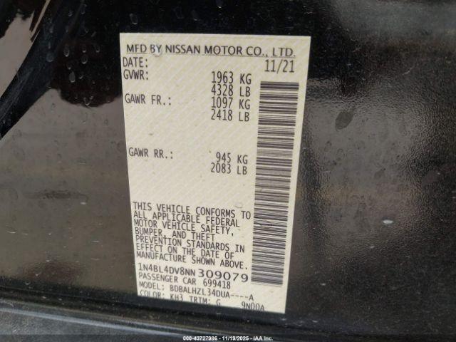 Nissan Altima Sv Fwd Image 11