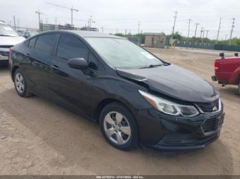  Salvage Chevrolet Cruze