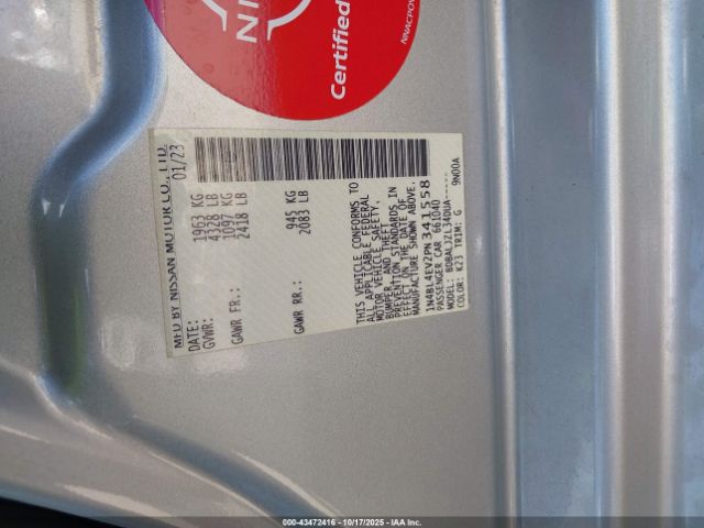 Nissan Altima Sl Fwd Image 10