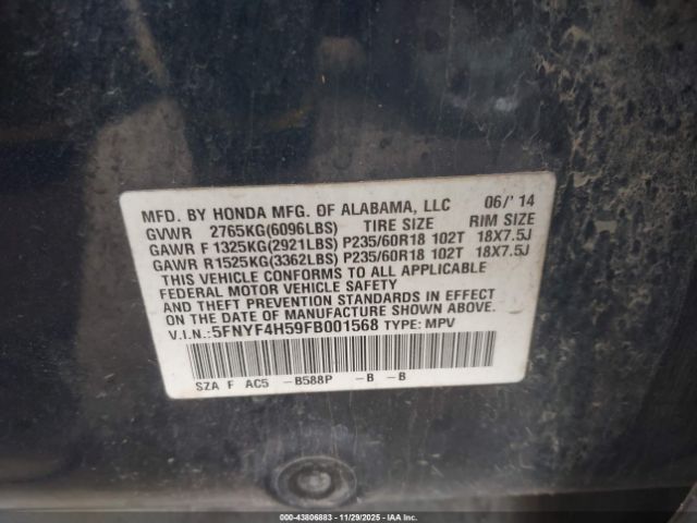 Honda Pilot Ex-l Image 5