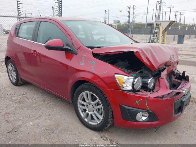  Salvage Chevrolet Sonic
