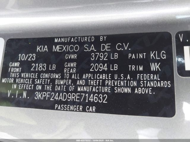 Kia Forte Lxs Image 14