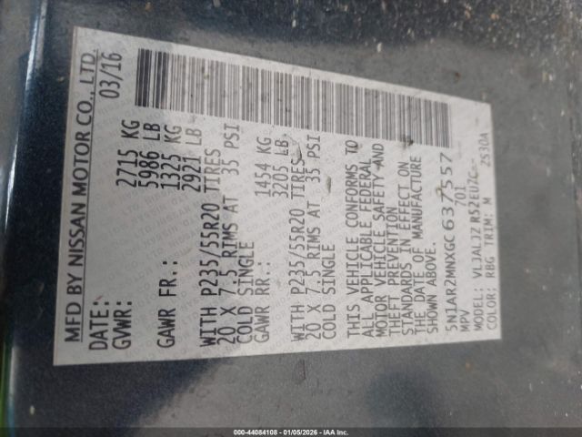 Nissan Pathfinder Platinum Image 5