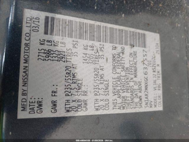 Nissan Pathfinder Platinum Image 5