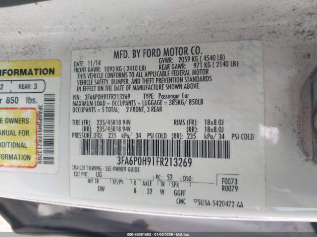 Ford Fusion Se Image 6