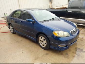  Salvage Toyota Corolla