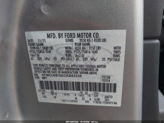 Ford Escape Limited Image 9