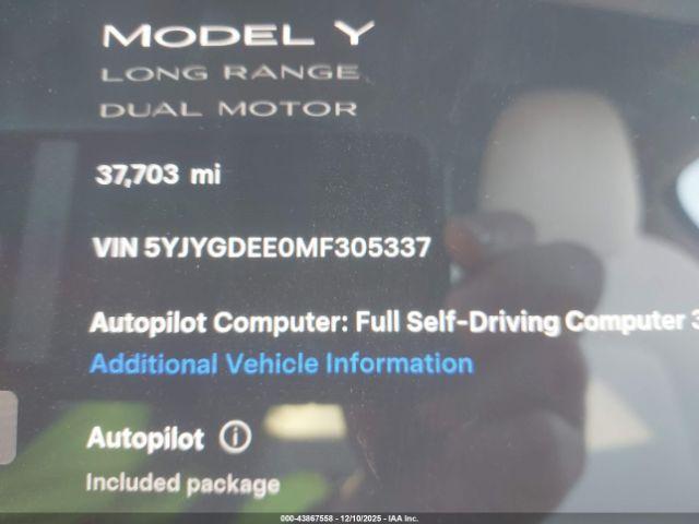 Tesla Model Y Long Range Dual Motor All-wheel Drive Image 6