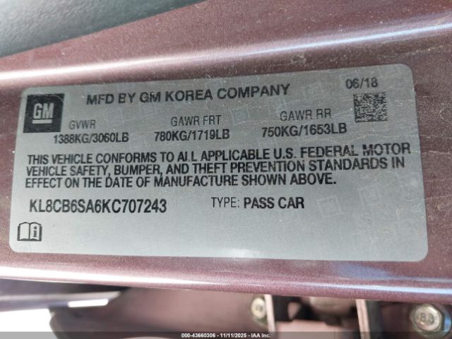 Chevrolet Spark Ls Cvt Image 8