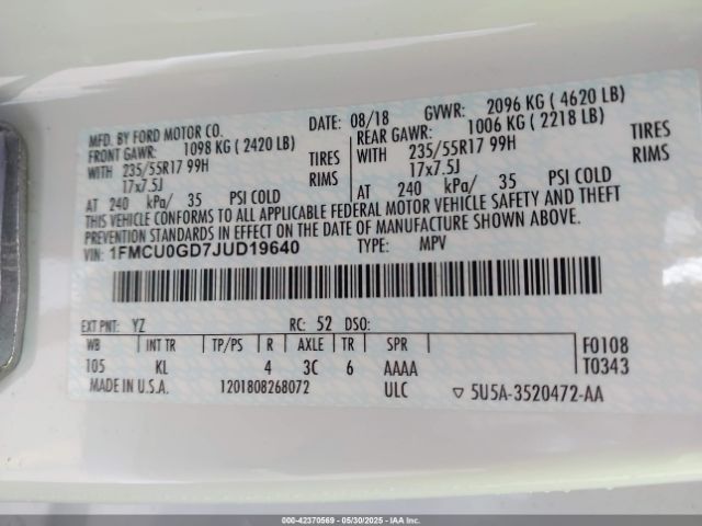 Ford Escape Se Image 8