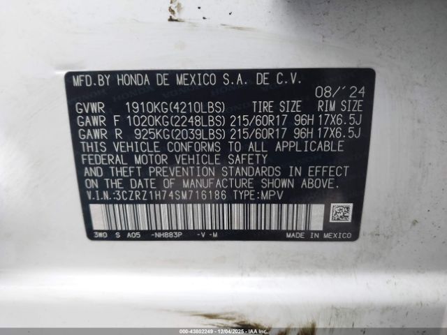 Honda HR-V 2wd Ex-l Image 13