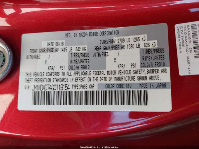 Mazda MX-5 Miata Grand Touring Image 7