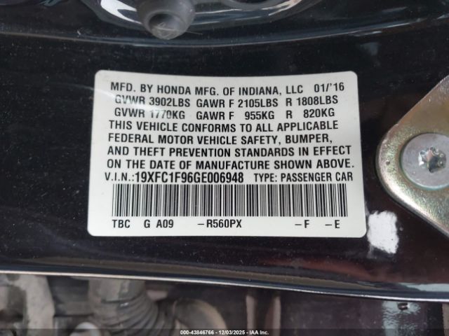 Honda Civic Touring Image 14