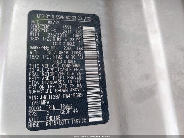 Nissan Rogue Sv Fwd Image 13