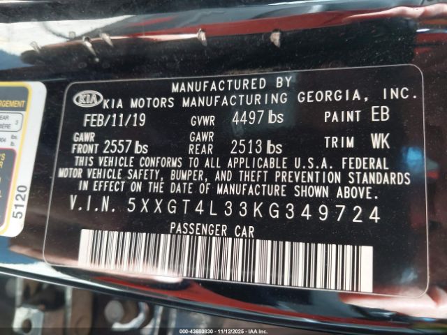 Kia Optima Lx Image 7