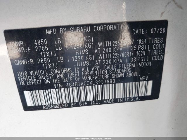 Subaru Outback Premium Image 3