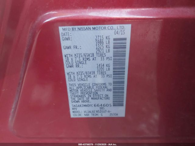 Nissan Pathfinder S Image 13