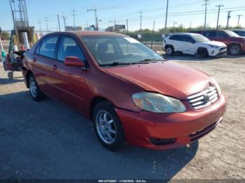  Salvage Toyota Corolla