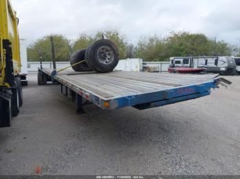  Salvage Utility Trailer Mfg Flat Bed